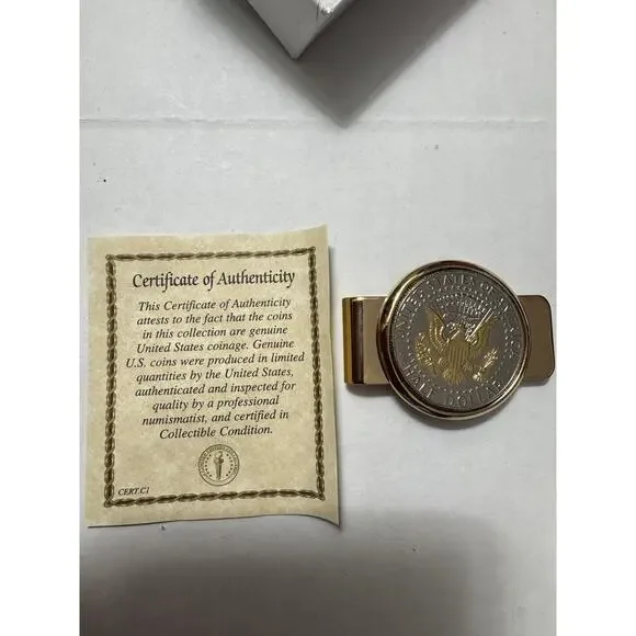 Money Clip American Coin Treasures, Limited Edition Half Dollar Money Clip